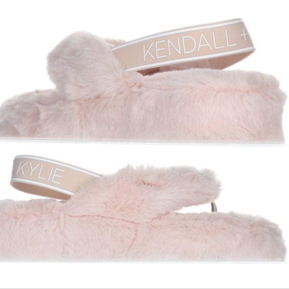 Shoes, On Kylie Jenner Fur Slides Lowest Price On Posh